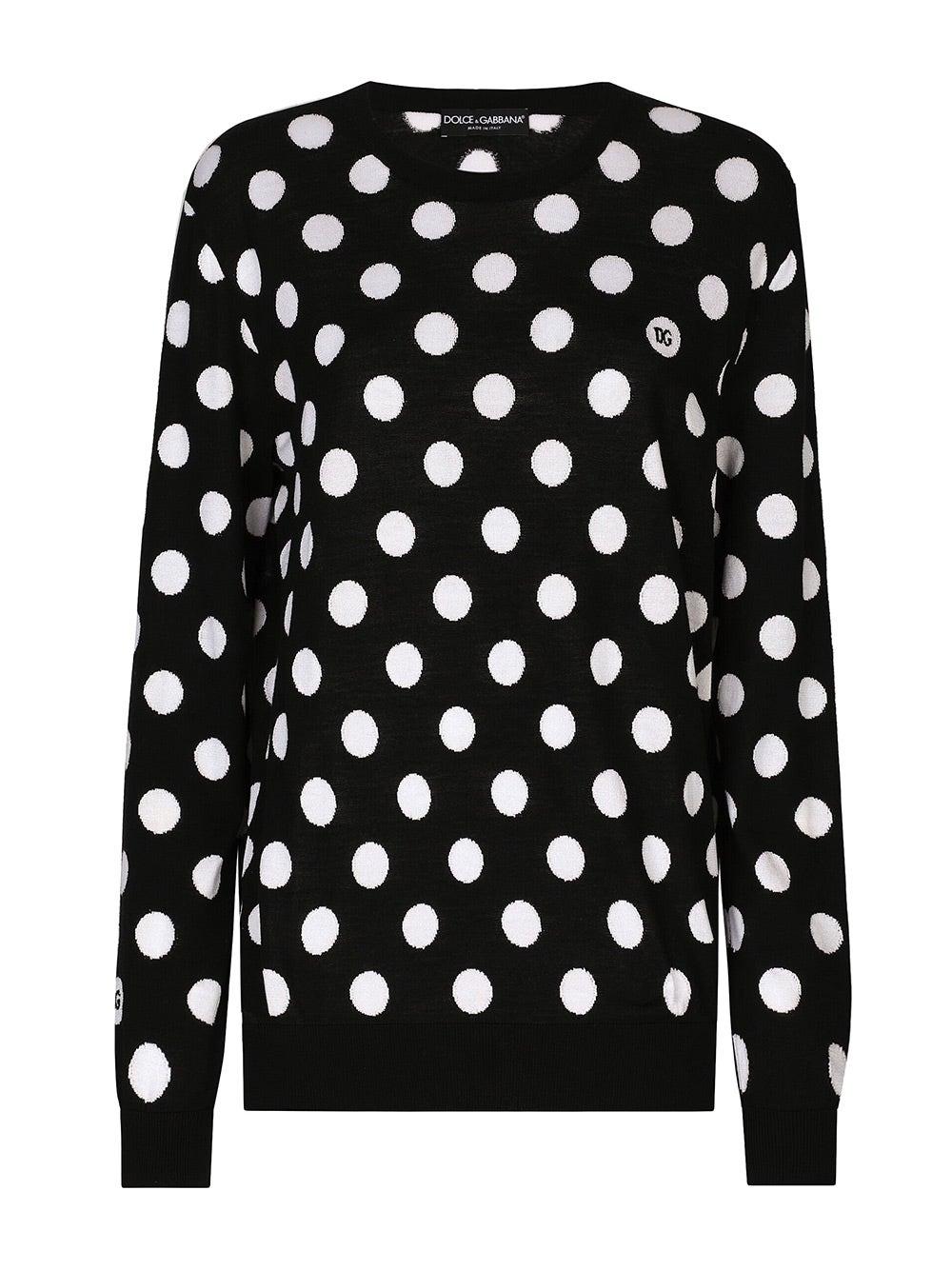Oluxury Dolce & Gabbana Knitwear pois