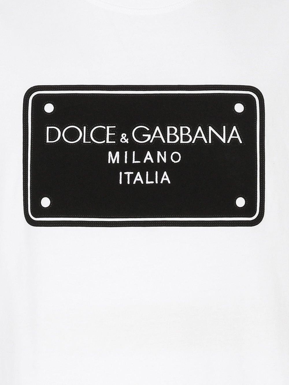 Oluxury Dolce & Gabbana Logo T-shirt