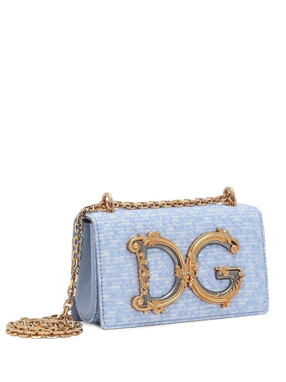 Oluxury Dolce & Gabbana Phone Bag Bouclè