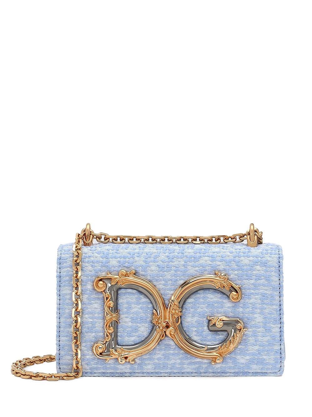 Oluxury Dolce & Gabbana Phone Bag Bouclè