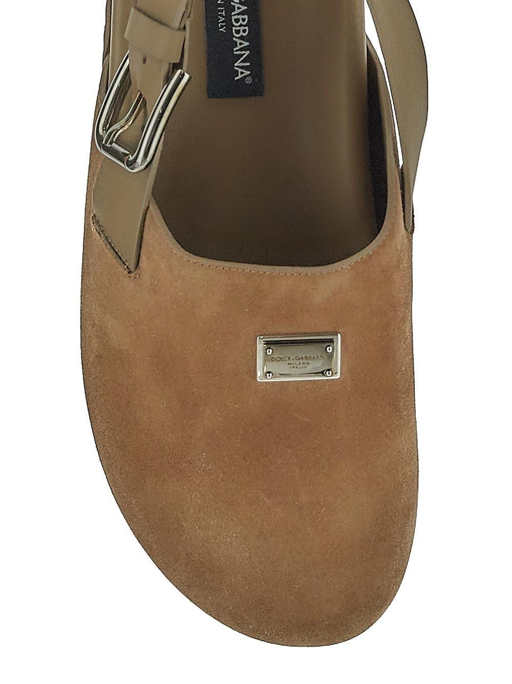 Oluxury Dolce & Gabbana Suede Mule