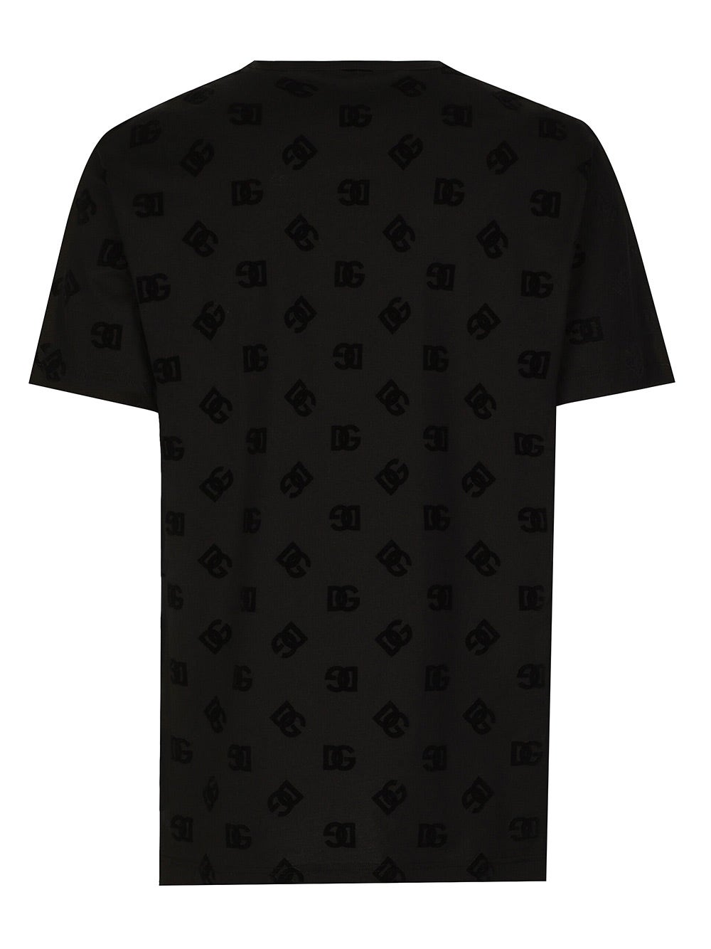 Oluxury Dolce & Gabbana T-shirt All-over Flocked