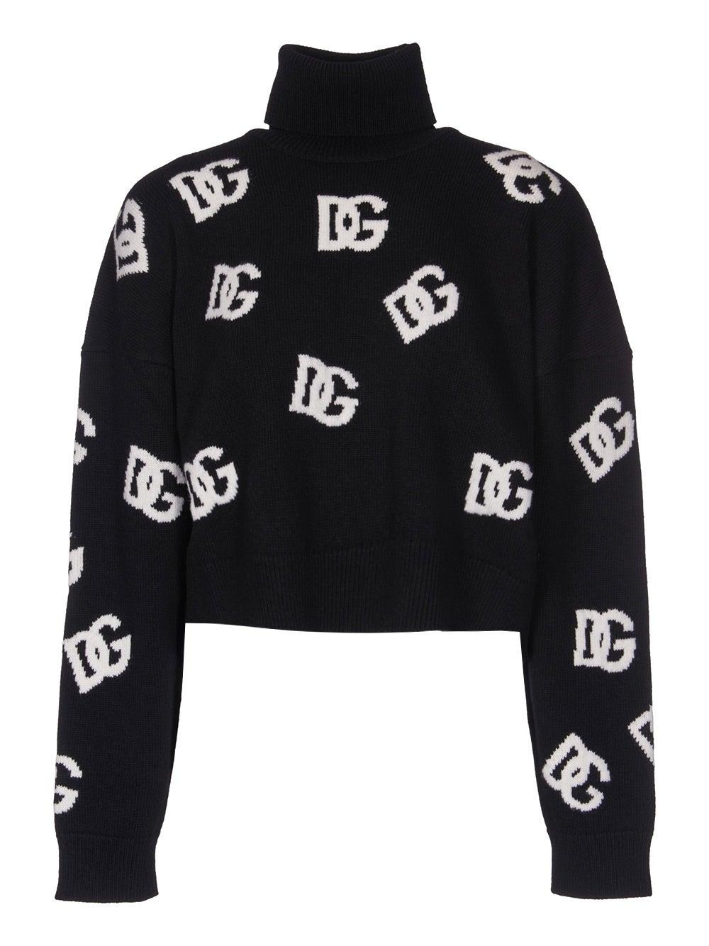 Oluxury Dolce & Gabbana Turtleneck knitwear
