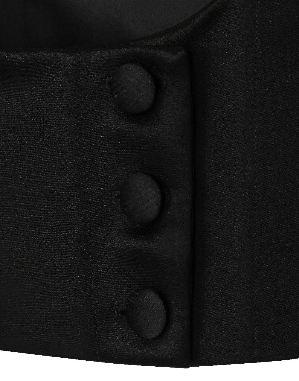 Oluxury Dolce & Gabbana Tuxedo Top Vest