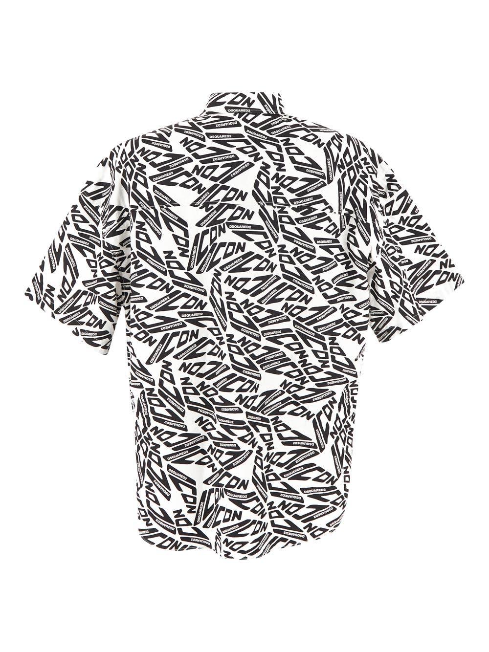 Oluxury Dsquared2 Logo Shirt