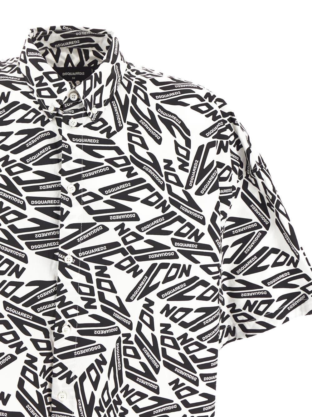 Oluxury Dsquared2 Logo Shirt