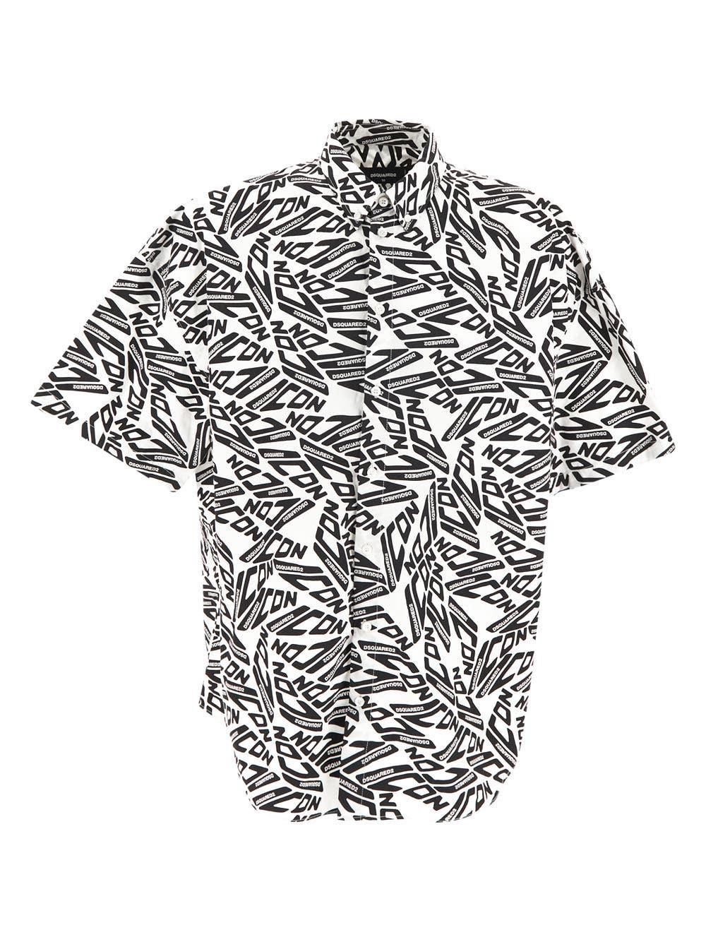 Oluxury Dsquared2 Logo Shirt