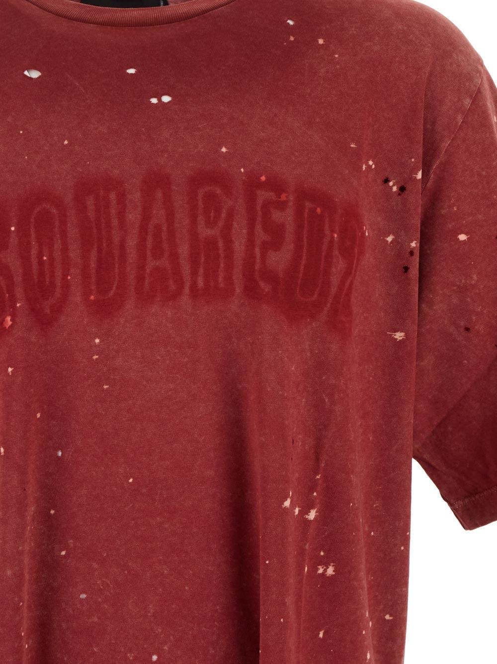 Oluxury Dsquared2 Logo T-Shirt