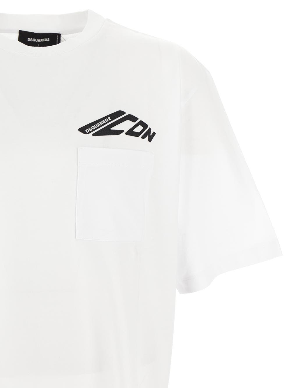 Oluxury Dsquared2 Logo T-Shirt