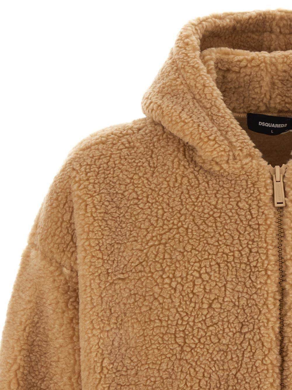 Oluxury Dsquared2 Sherpa Jacket