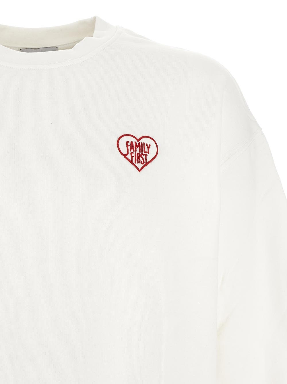 Oluxury Family First Heart Sweatshirt