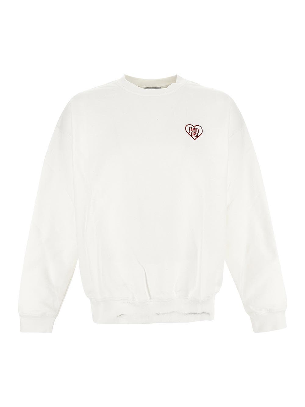 Oluxury Family First Heart Sweatshirt