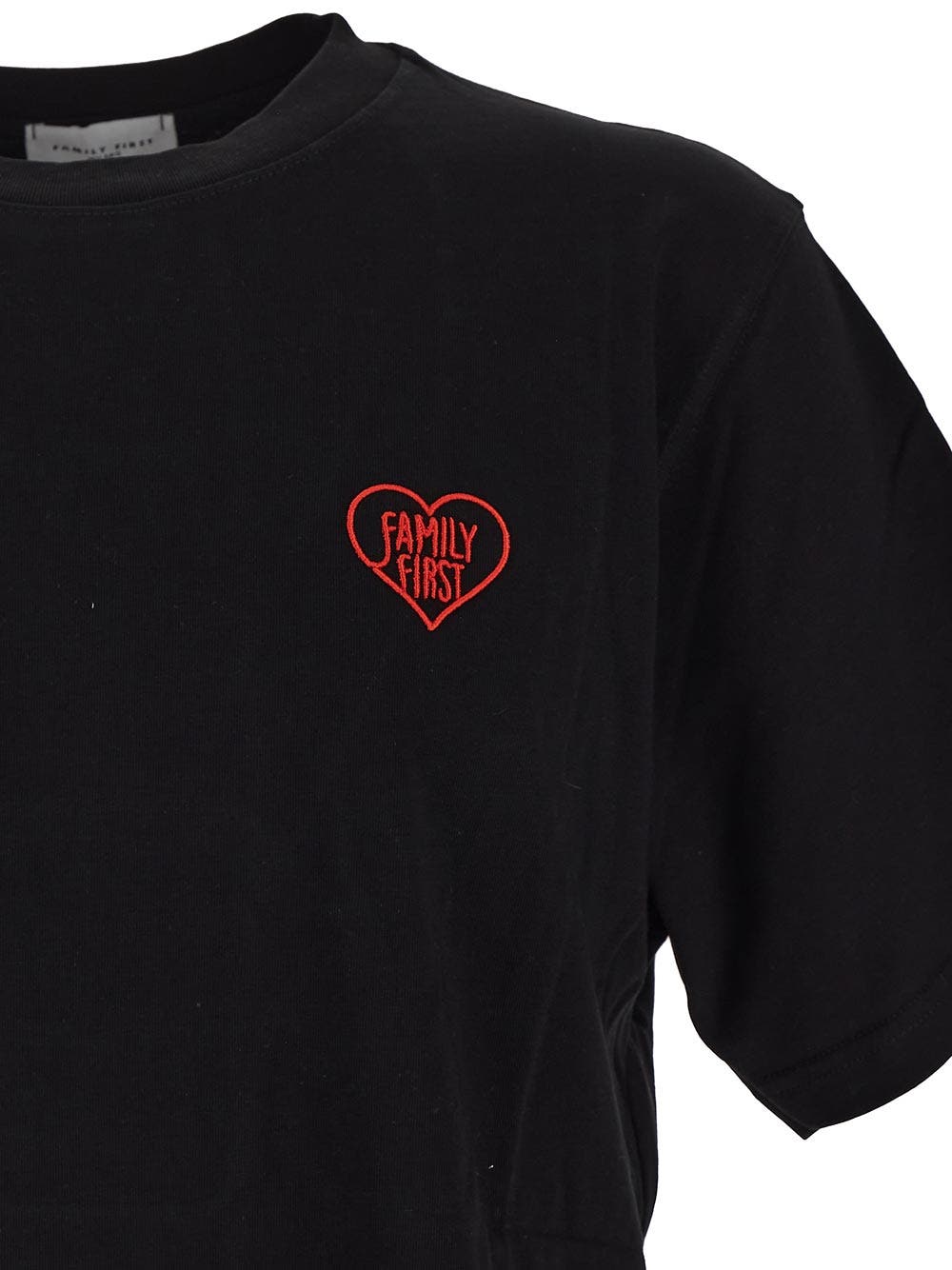 Oluxury Family First Heart T-Shirt
