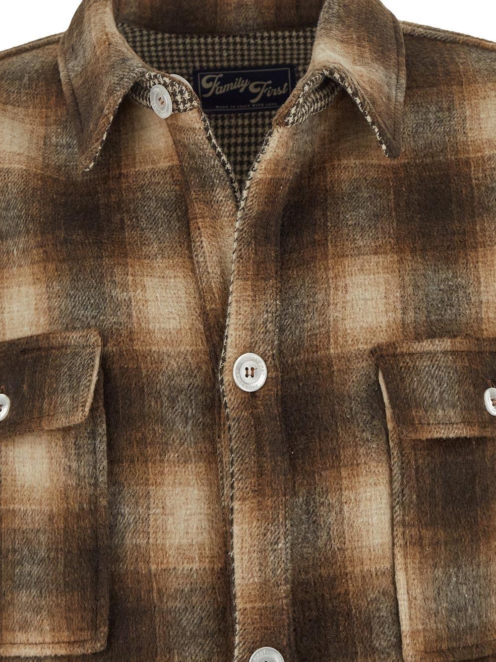 Oluxury Family First Overshirt Doubleface Jacket