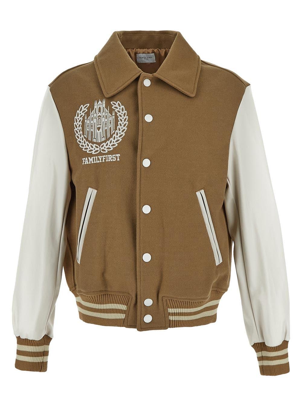 Oluxury Family First Varsity College Jacket