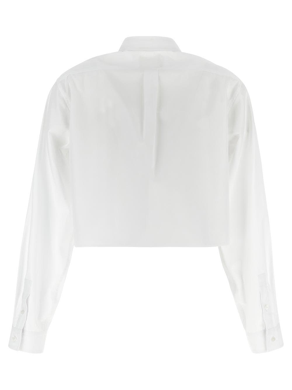 Oluxury Givenchy Cropped Shirt