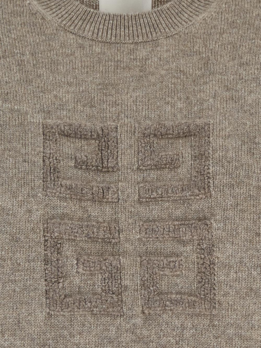 Oluxury Givenchy Logo Knit