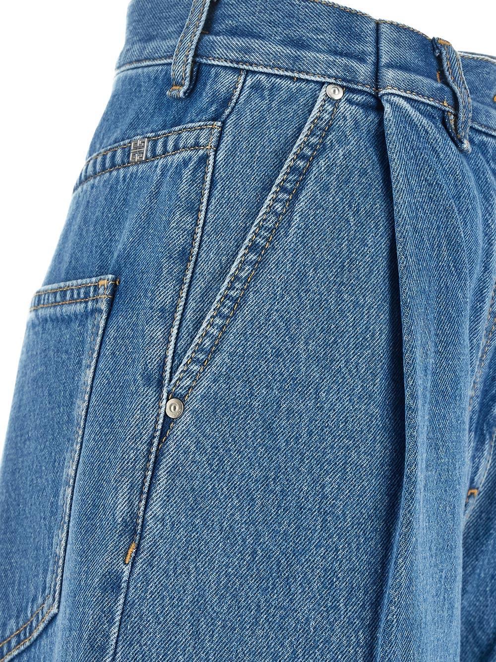 Oluxury Givenchy Wide Leg Jeans