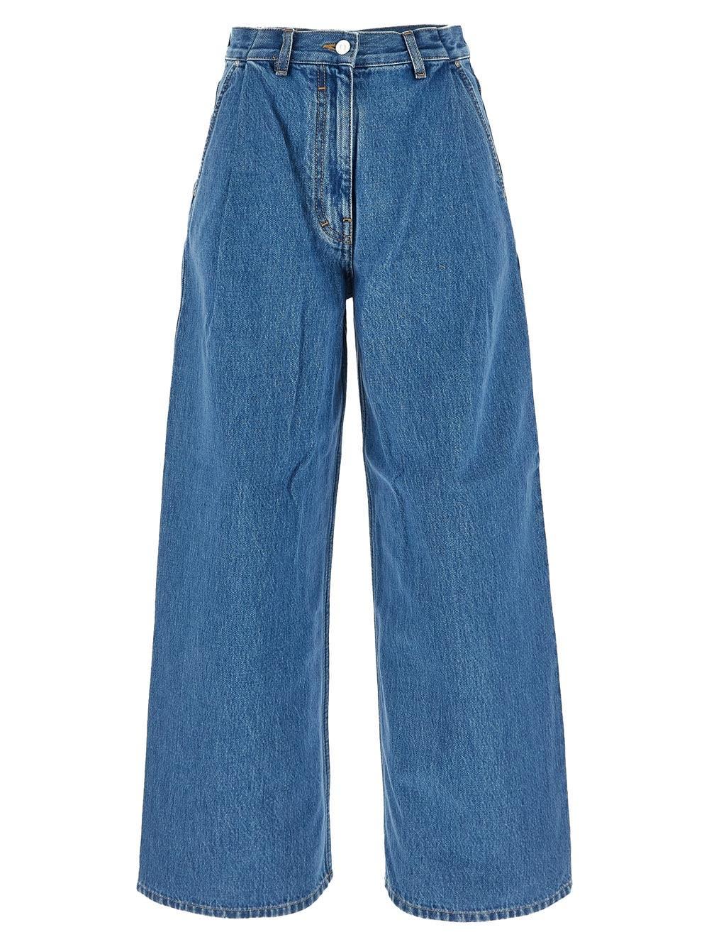 Oluxury Givenchy Wide Leg Jeans