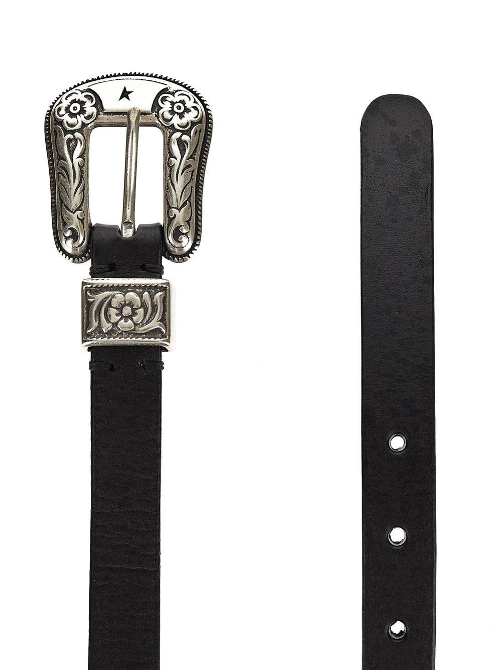 Oluxury Golden Goose Leather Belt