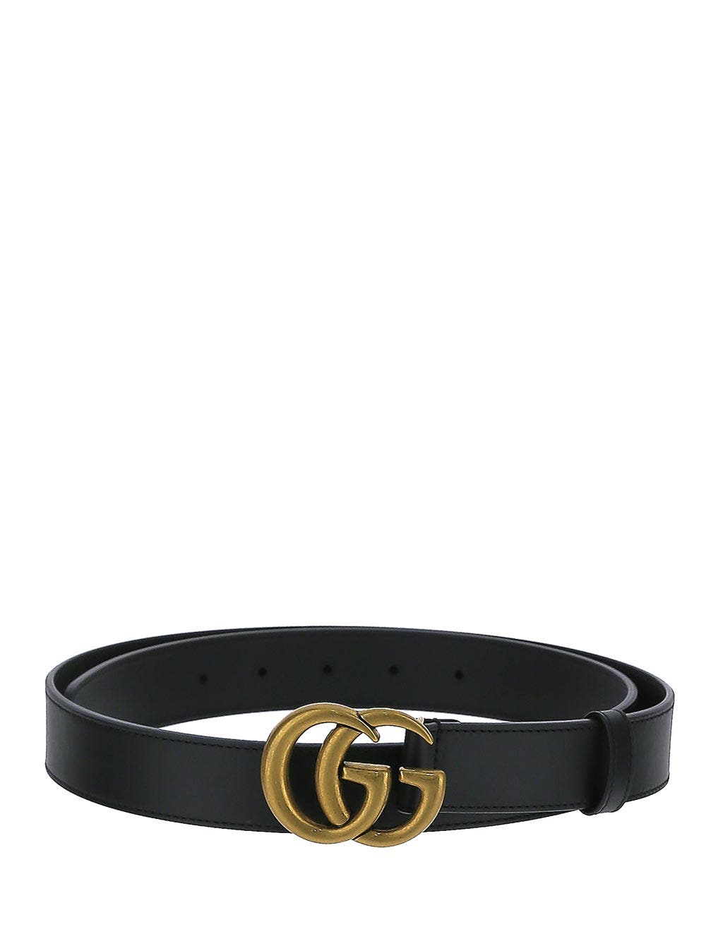 Oluxury Gucci Double G Buckle Belt