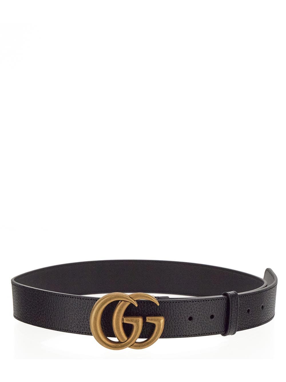 Oluxury Gucci Double G Buckle Belt