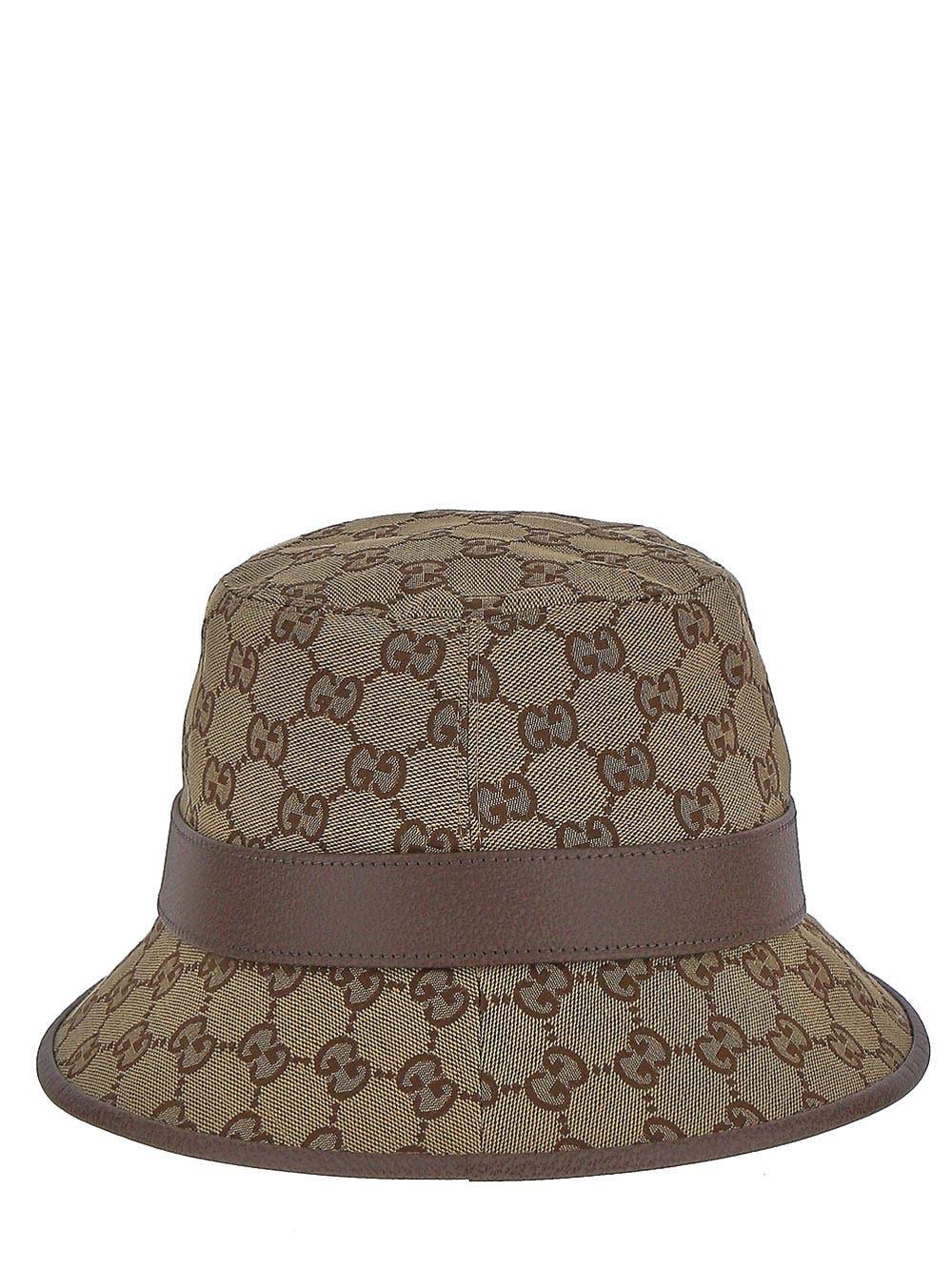Oluxury Gucci Fedora Hat In GG Fabric