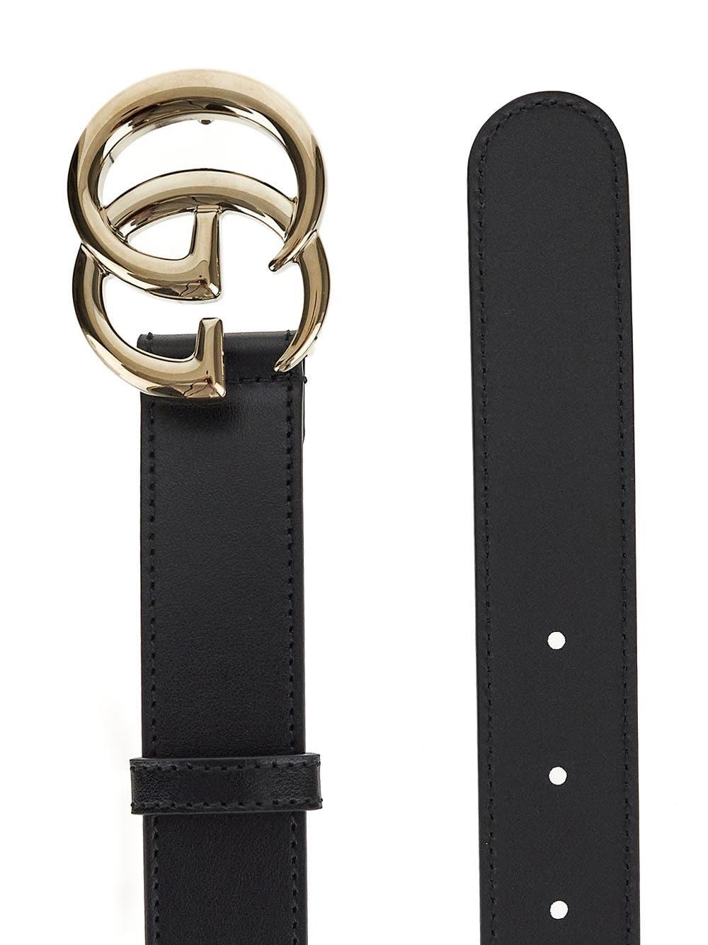 Oluxury Gucci GG Belt Marmor