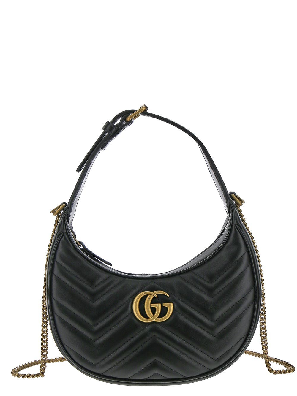 Oluxury Gucci Half Moon Bag