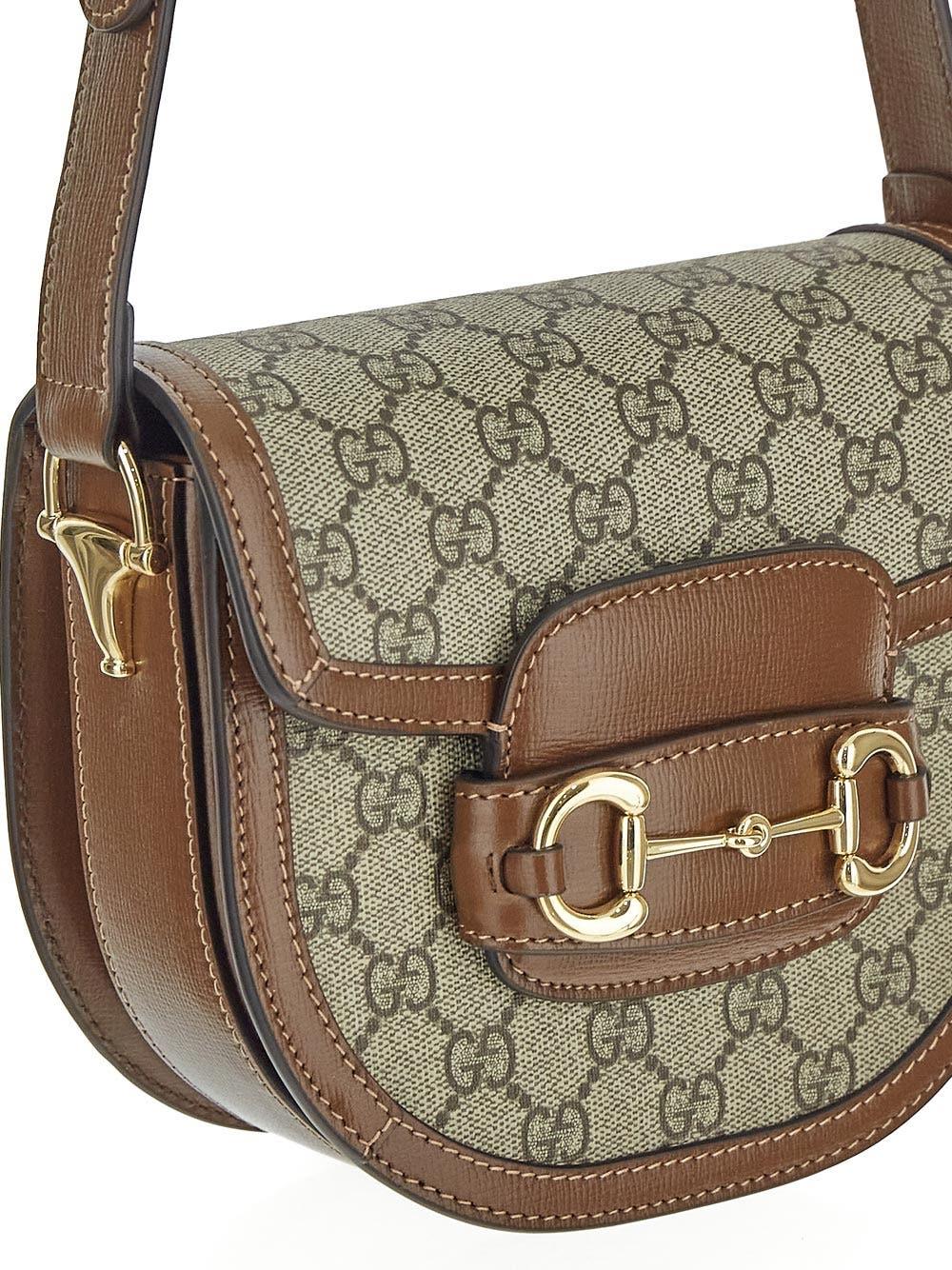 Oluxury Gucci Horsebit 1955 Mini Rounded Bag