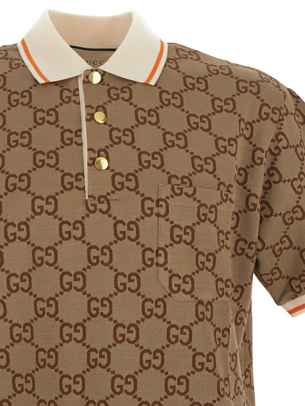 Oluxury Gucci Logo Polo