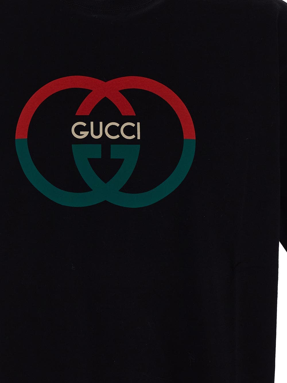 Oluxury Gucci Logo T-Shirt