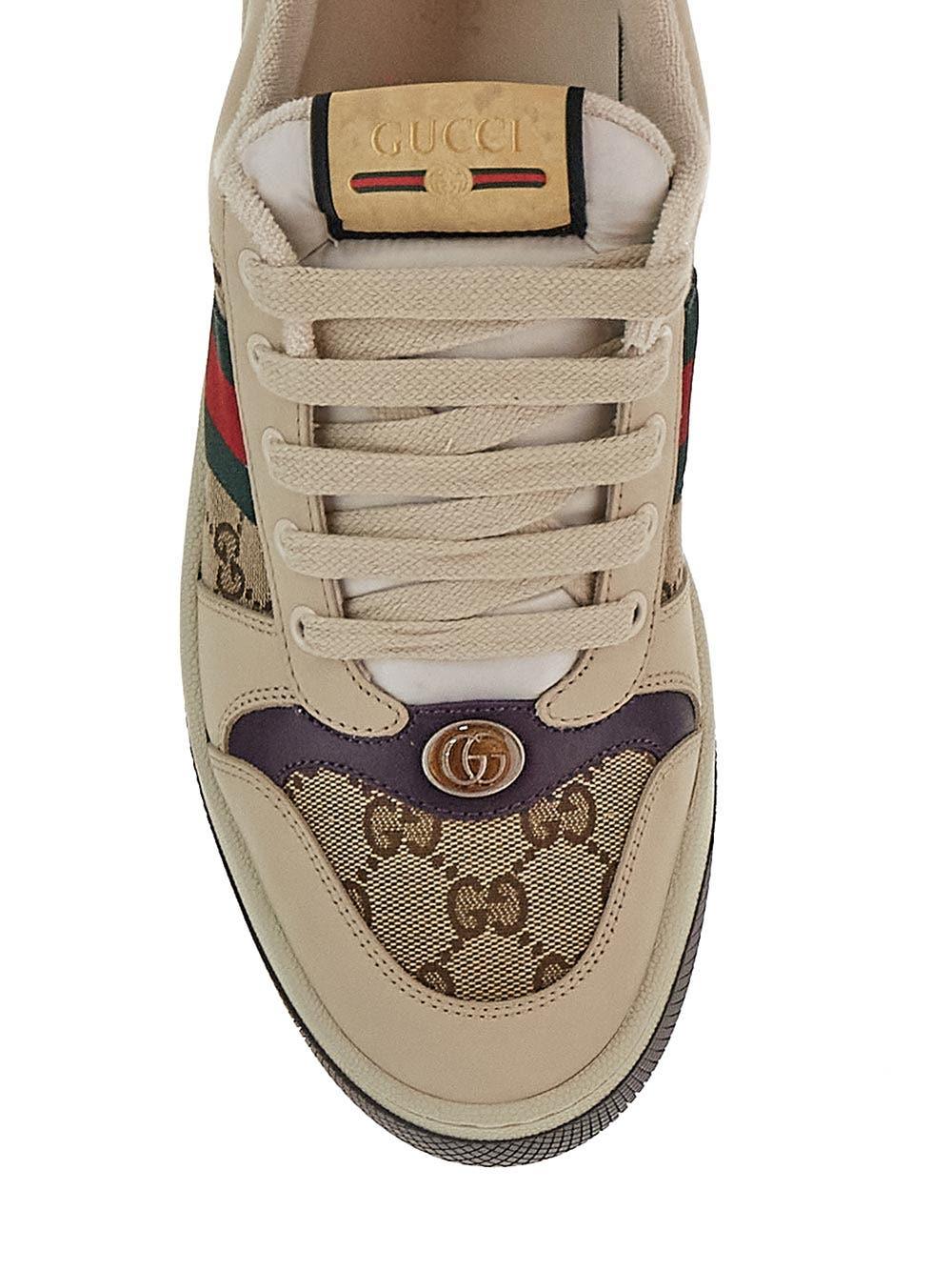 Oluxury Gucci Screener GG Sneakers