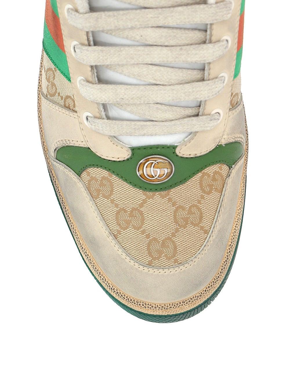 Oluxury Gucci Screener GG Sneakers
