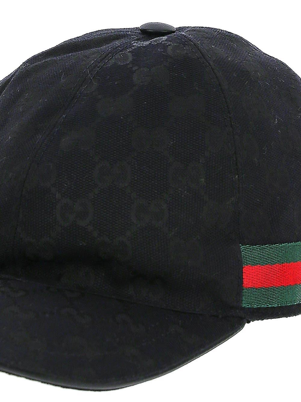 Oluxury Gucci Web Baseball Cap
