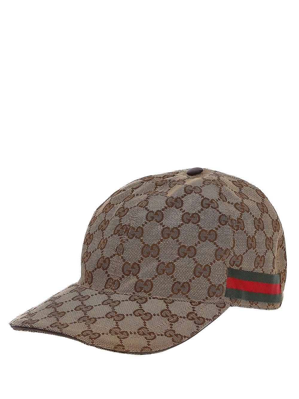 Oluxury Gucci Web Baseball Cap