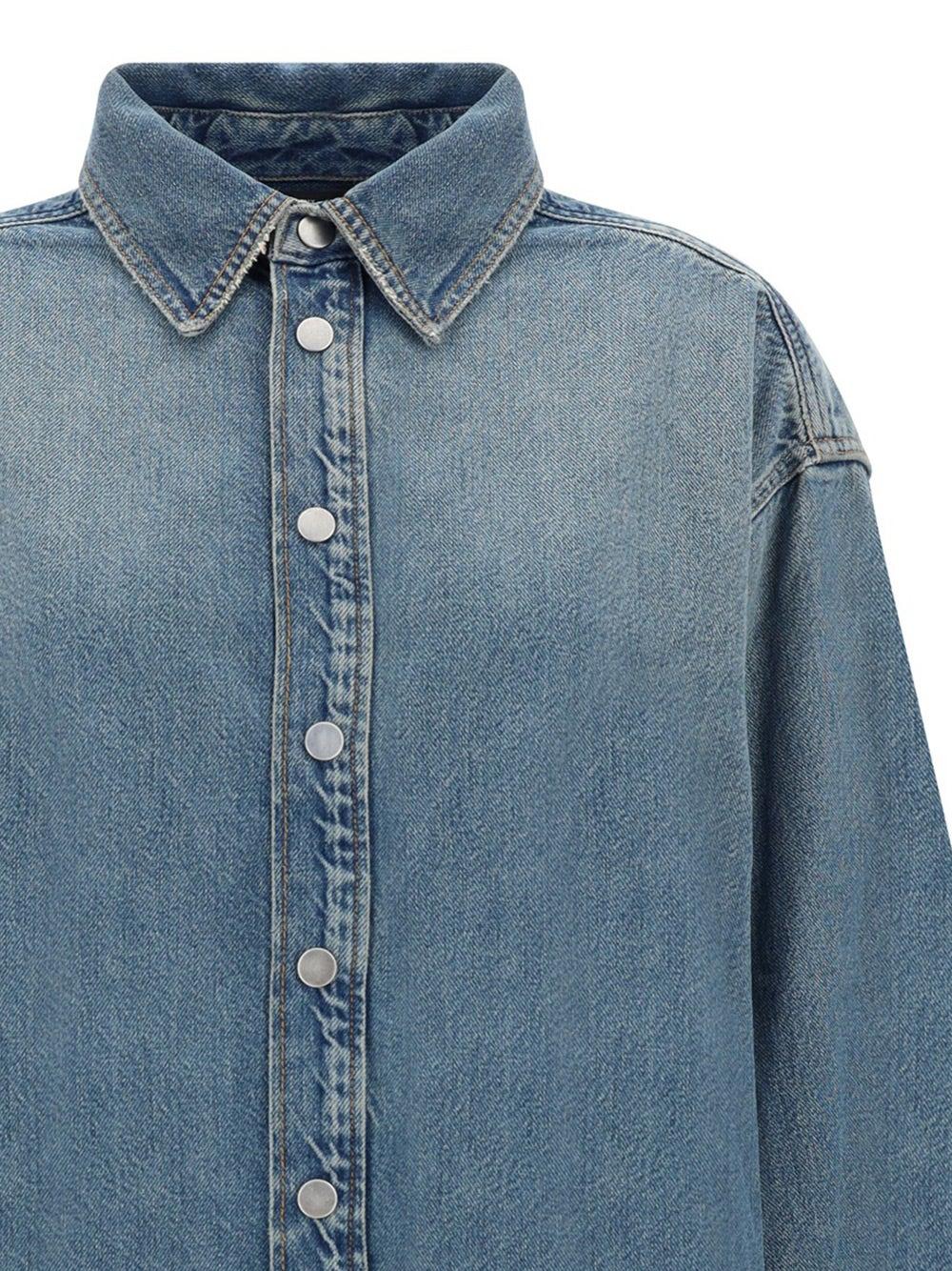 Oluxury Haikure Denim Shirt