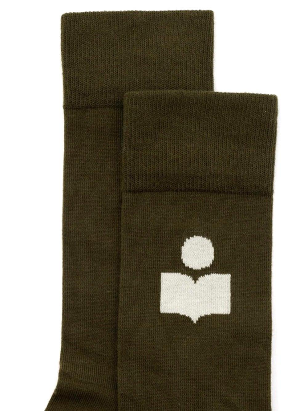 Oluxury Isabel Marant Sporty Logo Socks