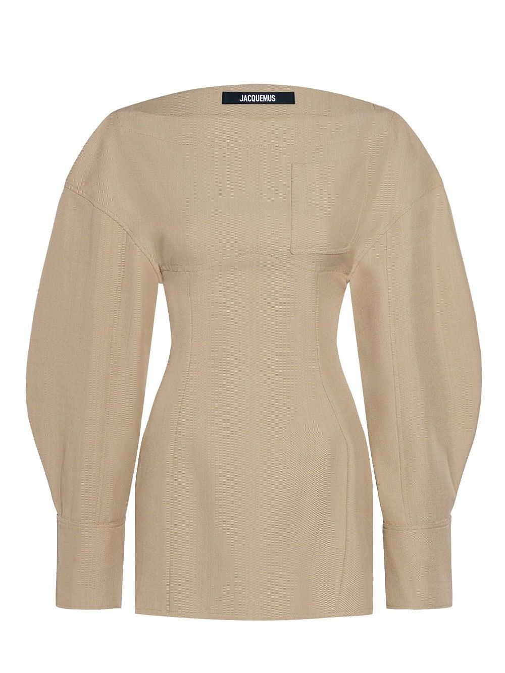 Oluxury Jacquemus La robe chemise Casaco