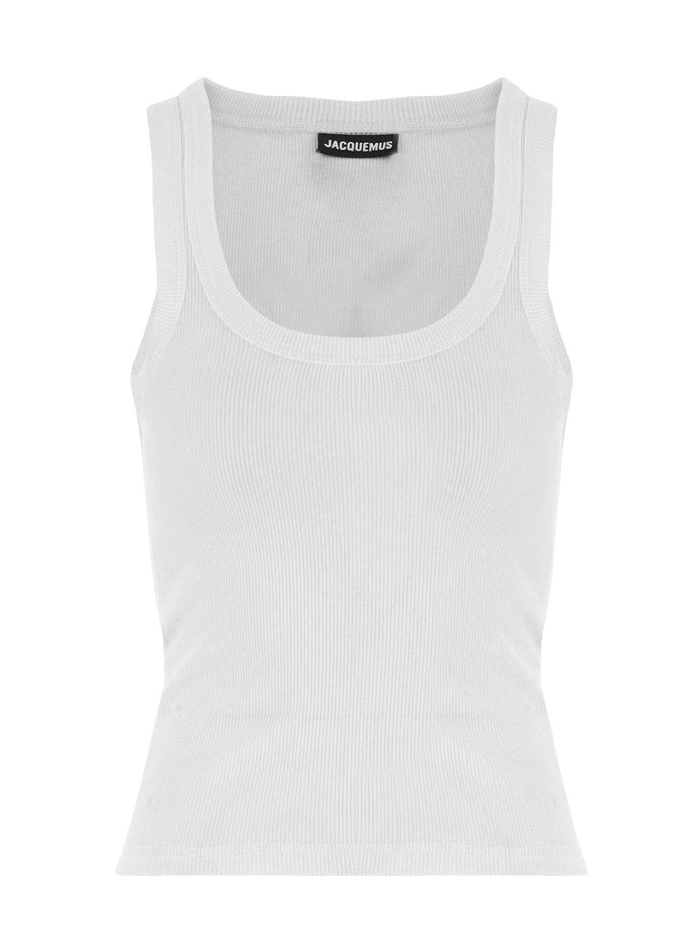 Oluxury Jacquemus Le débardeur Gros Grain