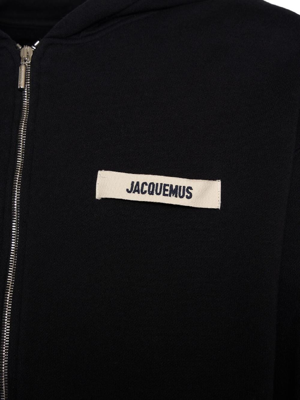 Oluxury Jacquemus Le Hoodie Zip Gros Grain