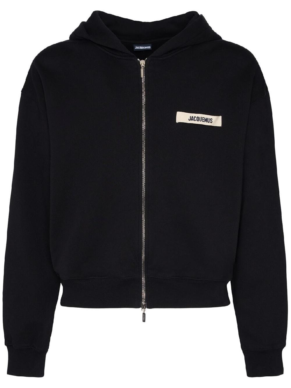 Oluxury Jacquemus Le Hoodie Zip Gros Grain