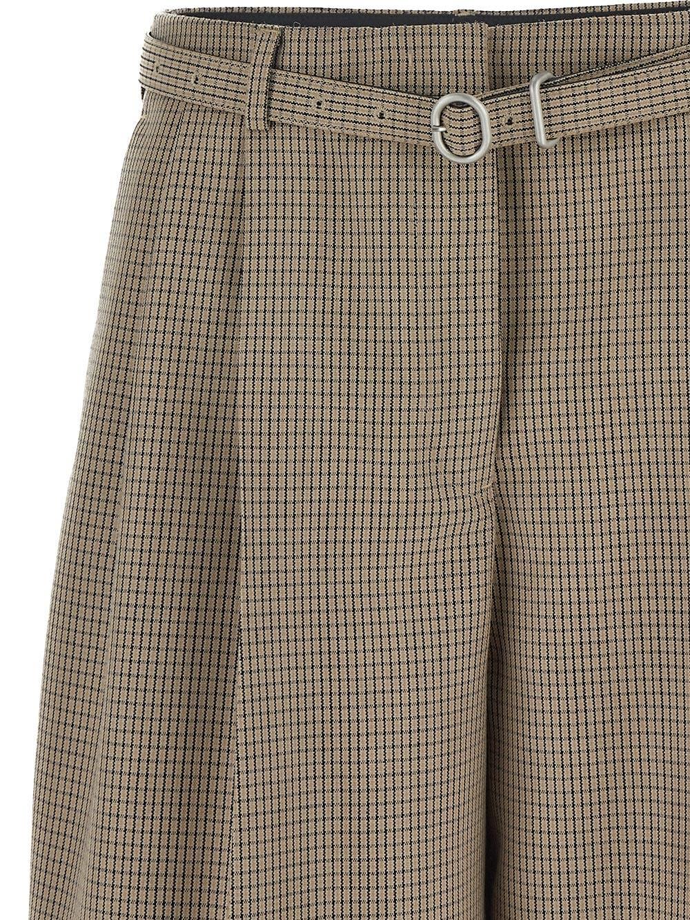 Oluxury Jil Sander Belt Trousers