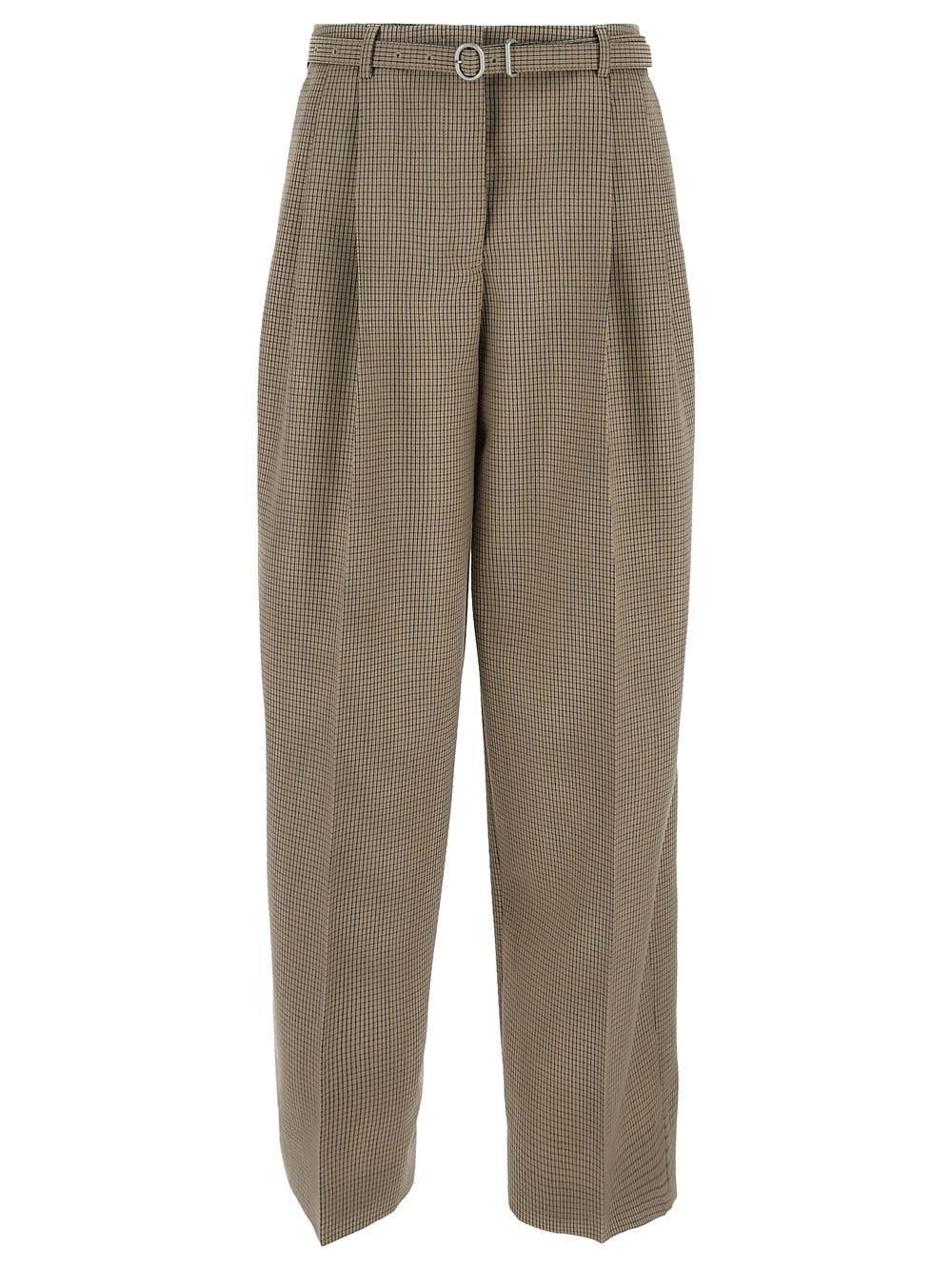 Oluxury Jil Sander Belt Trousers