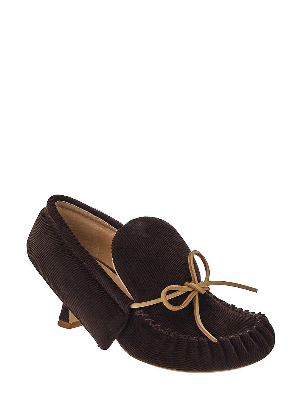 Oluxury Jw Anderson Kitten Heel Loafer