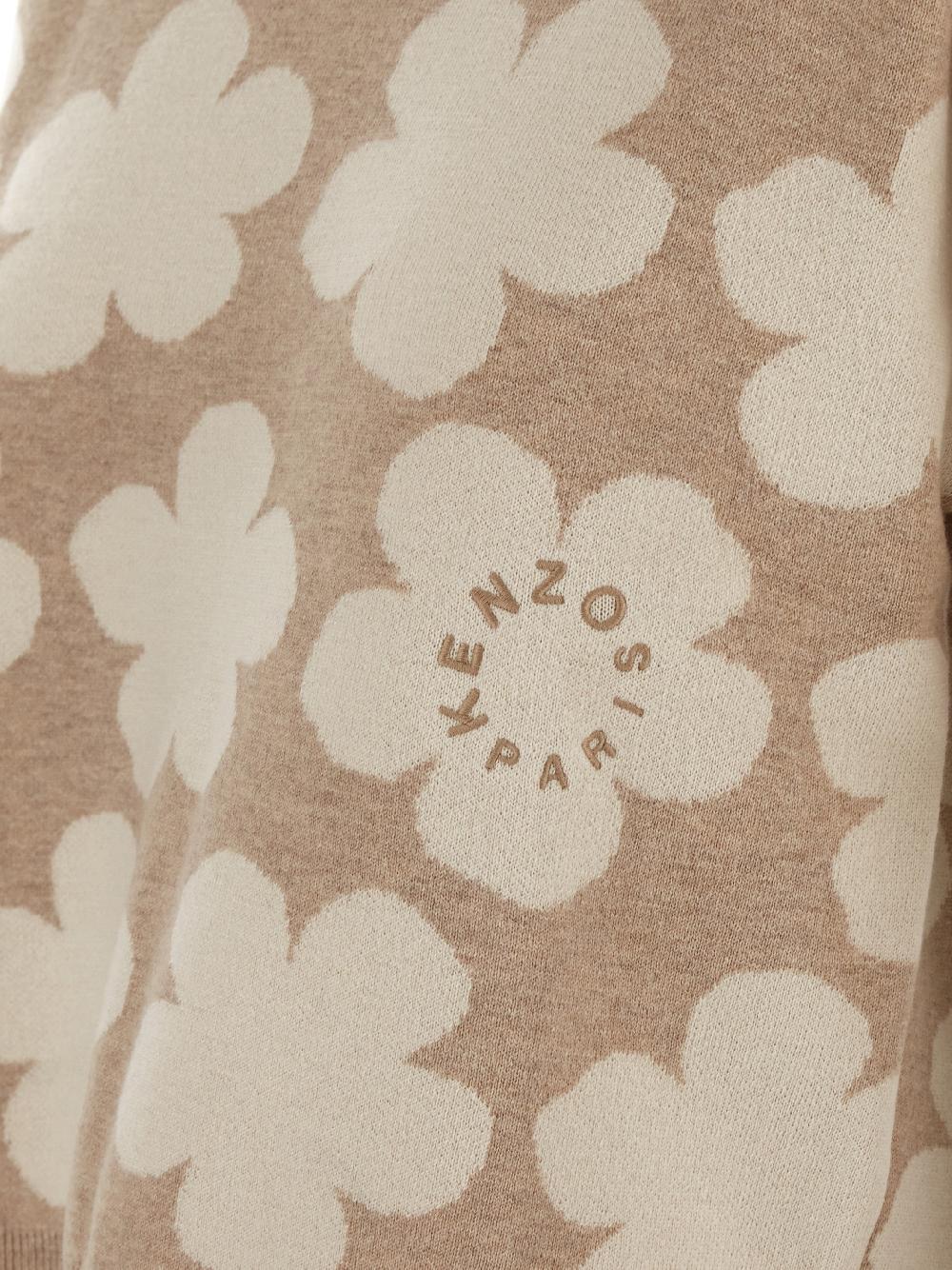 Oluxury Kenzo Floral Knit