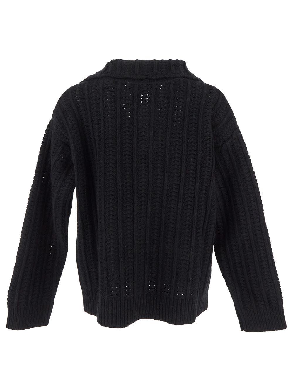 Oluxury Laneus Knitted Cardigan