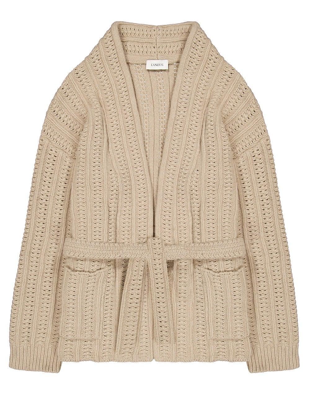 Oluxury Laneus Knitted Cardigan