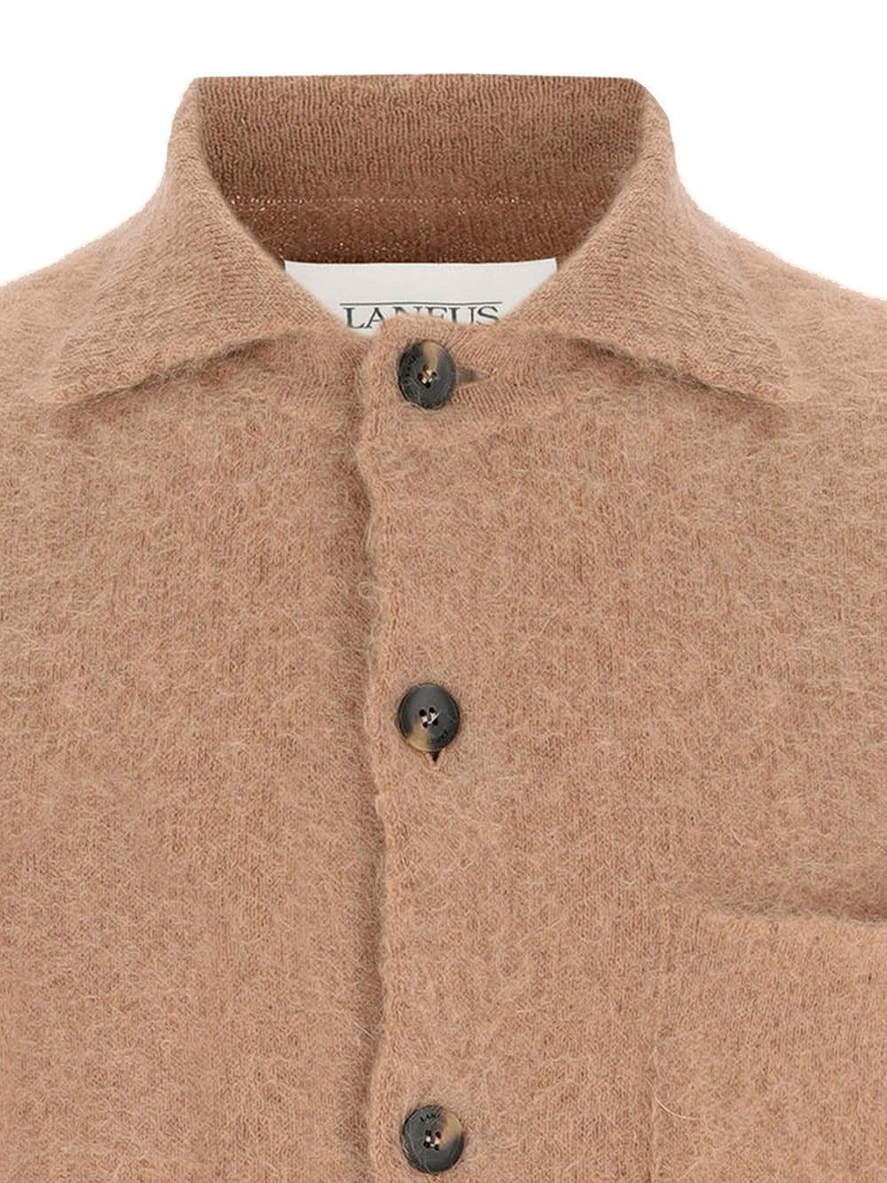Oluxury Laneus Overshirt Knit