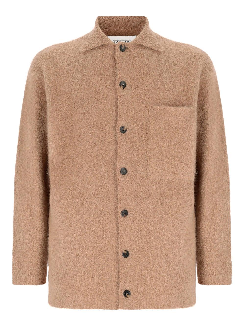 Oluxury Laneus Overshirt Knit